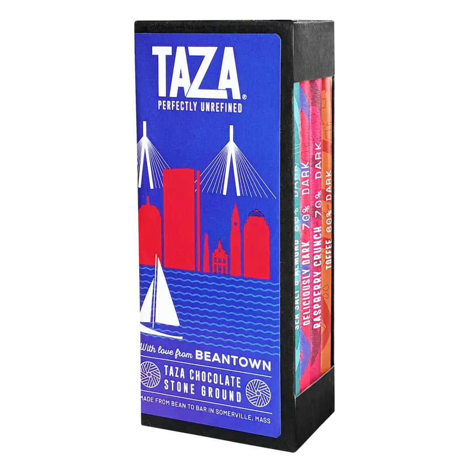 Taza Beantown confezione regalo 4 tavolette assortite