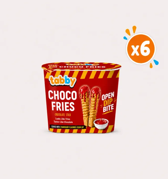 Tabby Choco Fries Chicken Drumstick cioccolato 6x40g coscia pollo