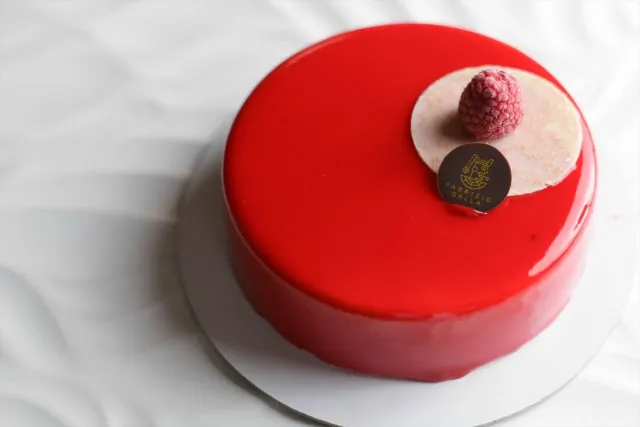 Fabrizio Galla Torta Cioccolato Bianco Lampone 4/5 persone