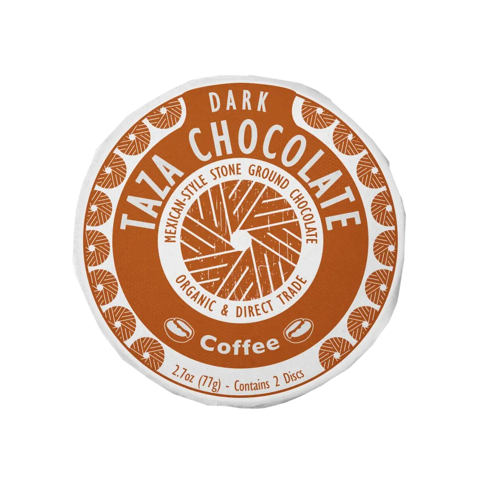 Taza Coffee dischi cioccolato fondente 55% 2 dischi