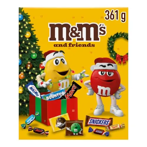Mars M&M's & Friends Calendario Avvento 2025 2x361g misto