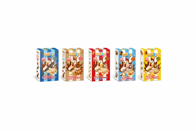 Tabby Drumstick Mix cioccolato misto festa