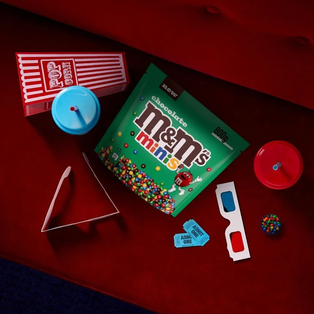 Mars M&M's Minis Confetti Cioccolato Latte 800g famiglia
