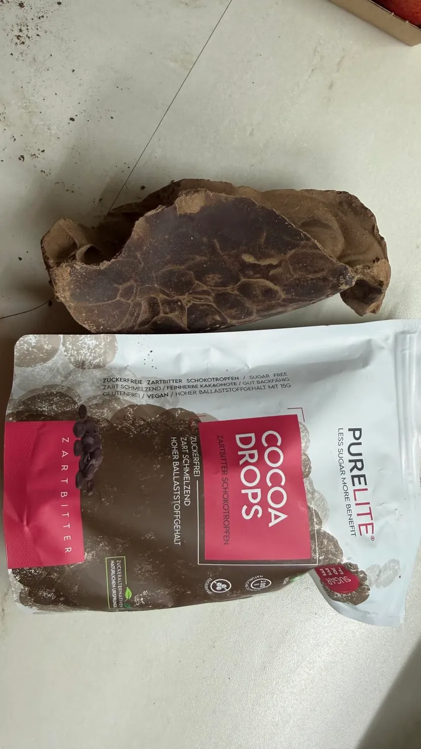 Purelite Cocoa Drops gocce cioccolato fondente 450 g