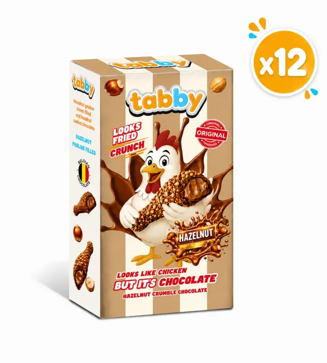 Tabby Hazelnut Drumstick cioccolato 12x50g nocciola