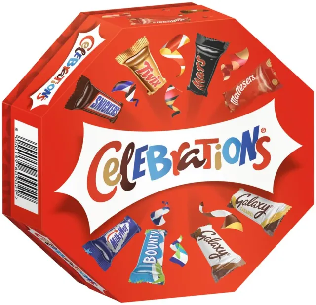 Celebrations assortimento cioccolatini scatola 173g