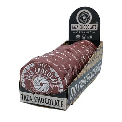 Taza 85% Super Dark dischi 70g extra fondenti