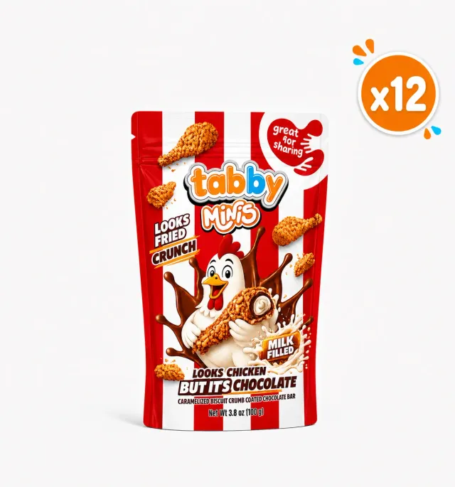 Tabby Drumstick Minis Caramelised cioccolato 100g x12