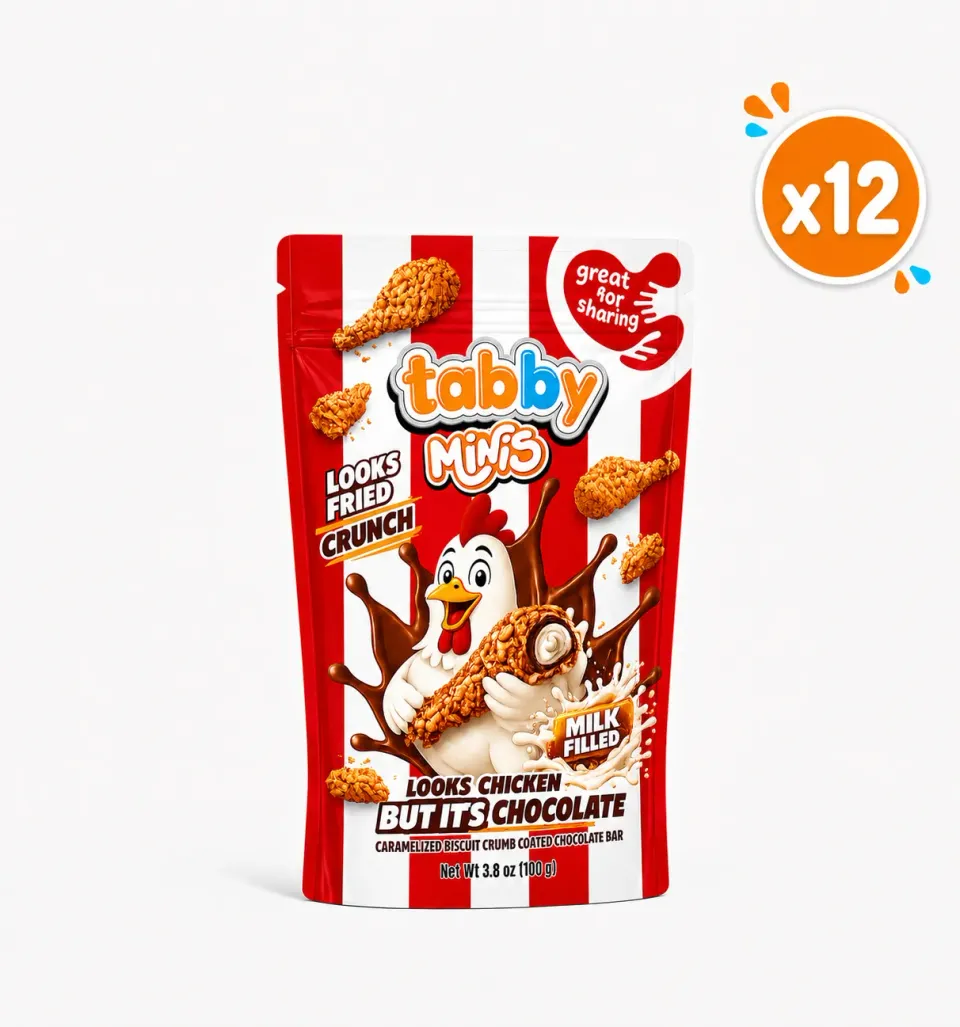 Tabby Drumstick Minis Caramelised cioccolato 100g x12