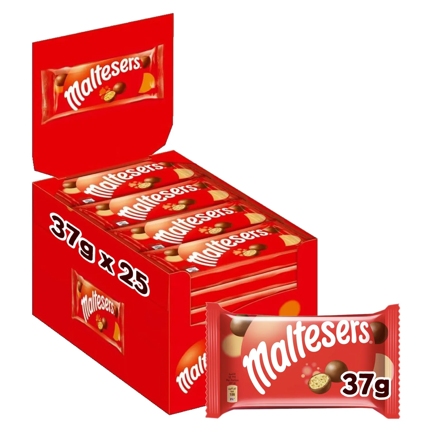 Mars Maltesers palline malto cioccolato latte 25x37g