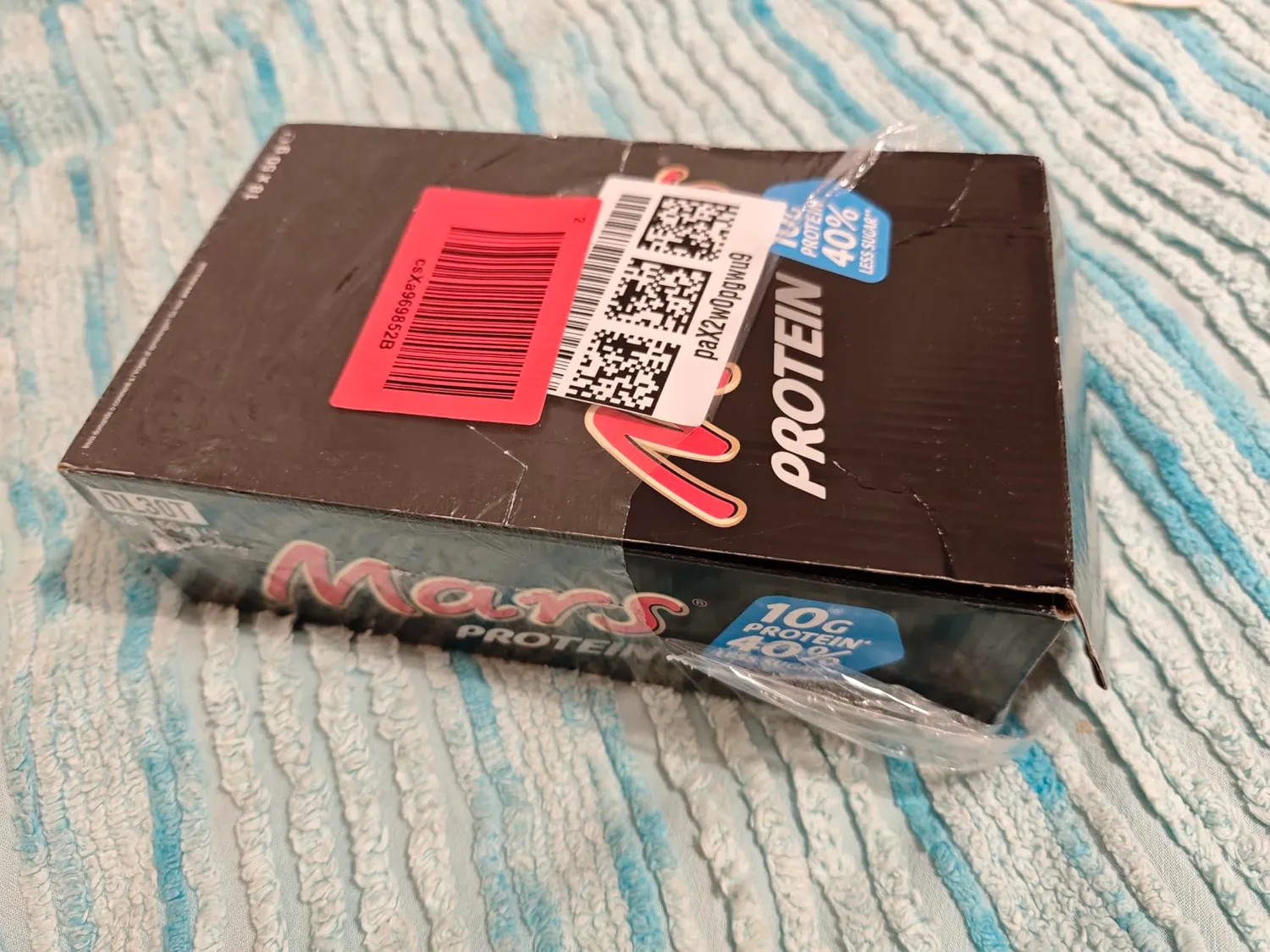 Mars barretta proteica 18x50g caramello torrone cioccolato