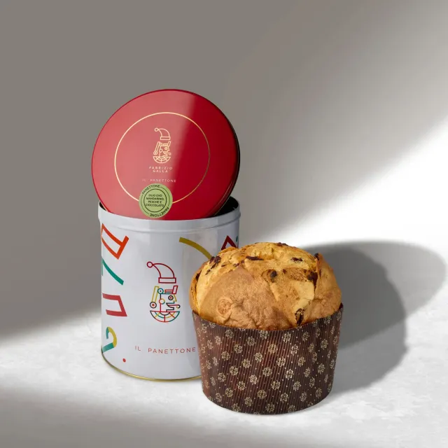 Fabrizio Galla Mandarino Pesca panettone 1 kg senza lattosio