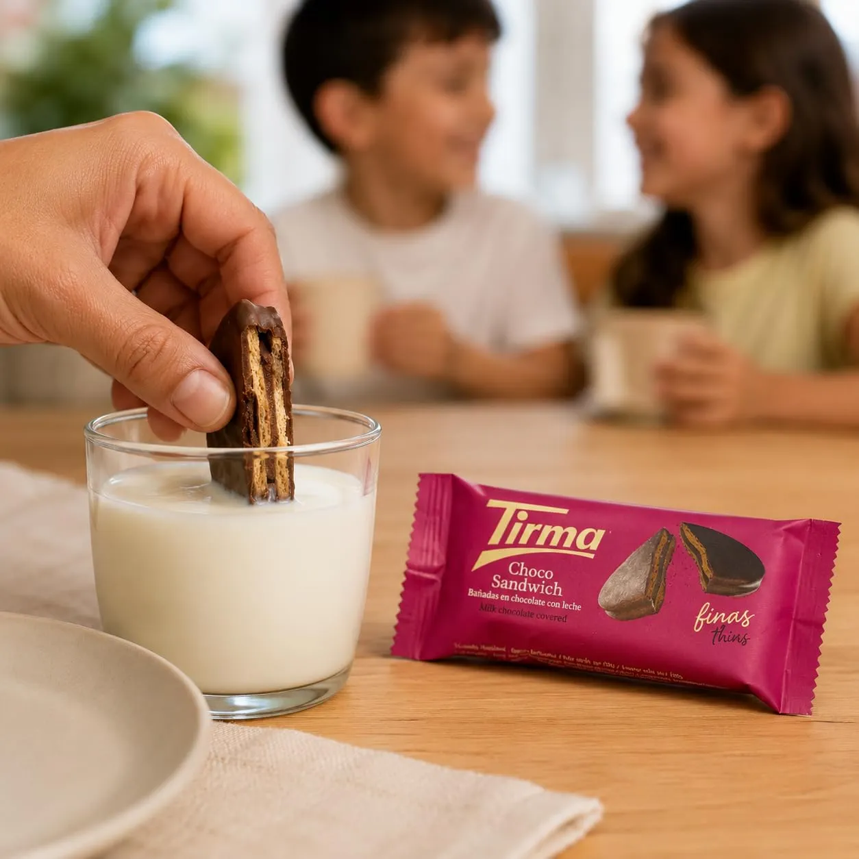 Tirma Sandwich biscotti cioccolato al latte 218g