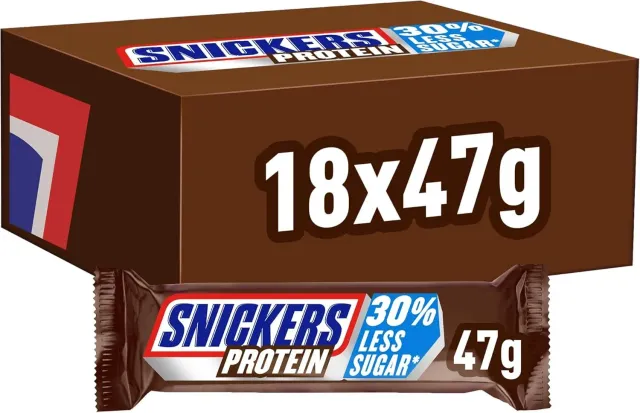 Mars Snickers Protein Barretta Arachidi 18x47g proteica