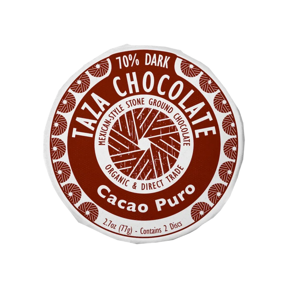 Taza Cacao Puro dischi cioccolato messicano 70% 76 g