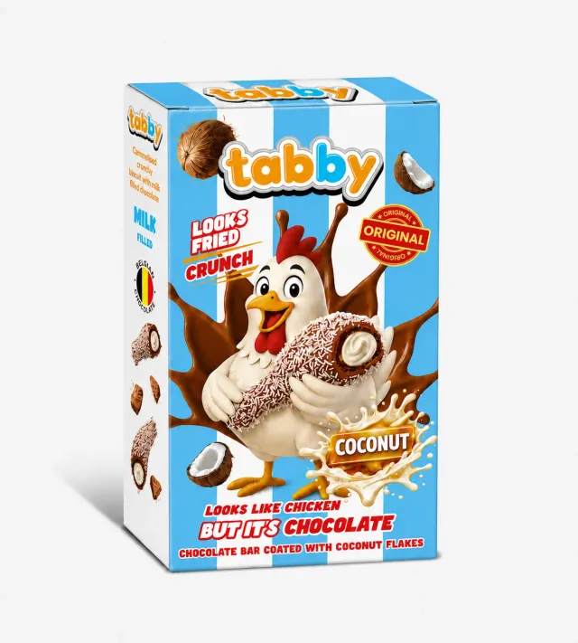 Tabby Drumstick Coconut cioccolato 50g al cocco