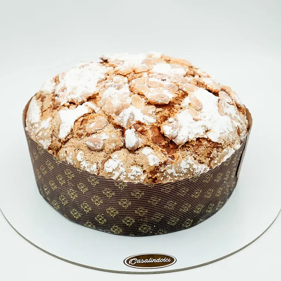 Casalindolci Panettone Mandorle e Canditi dolce Natale