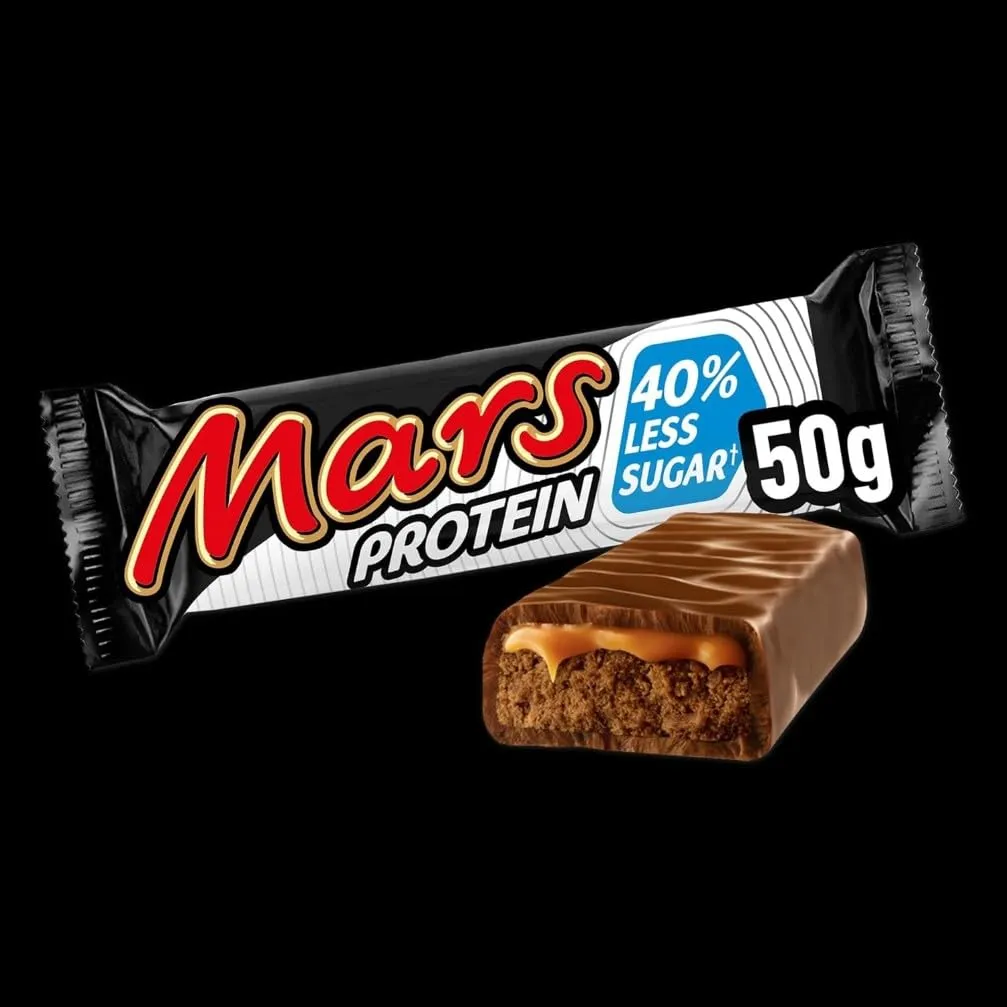 Mars barretta proteica 18x50g caramello torrone cioccolato
