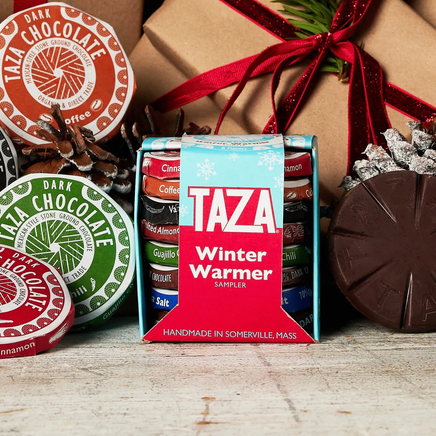 Taza Winter Warmer cofanetto cioccolato 8 dischi misti
