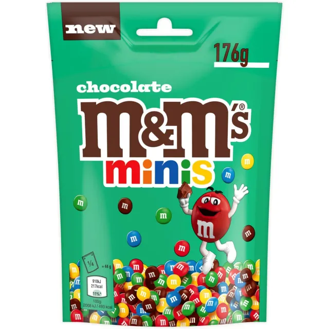 M&M's Minis Confetti Cioccolato Busta 176 g Mini