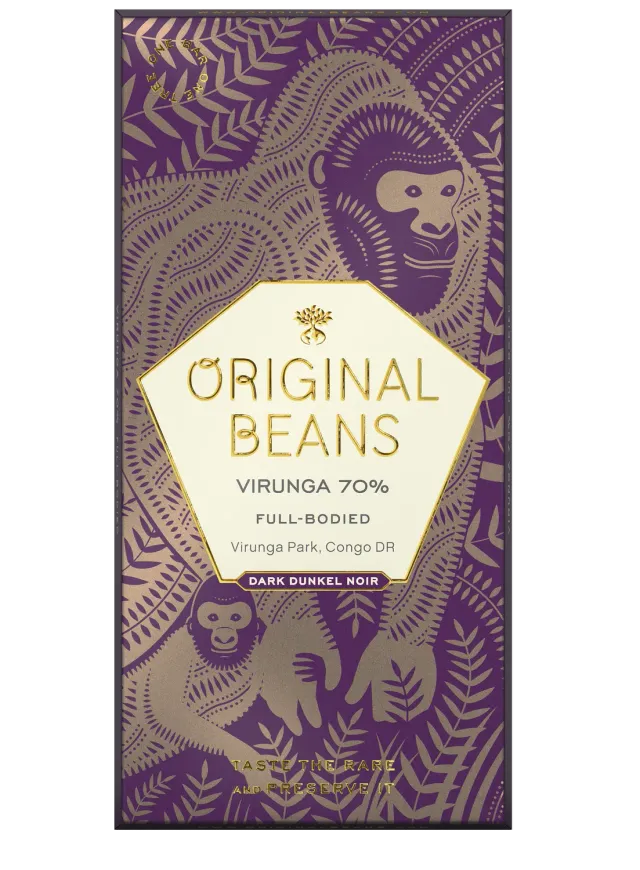 Original Beans Virunga 70% tavoletta fondente 70g amarena