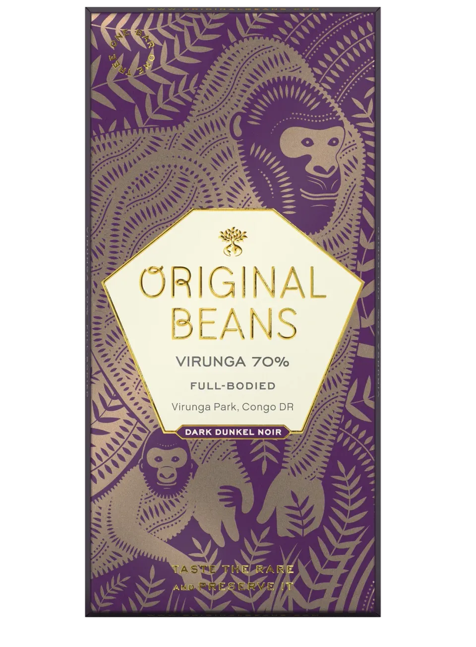 Original Beans Virunga 70% tavoletta fondente 70g amarena