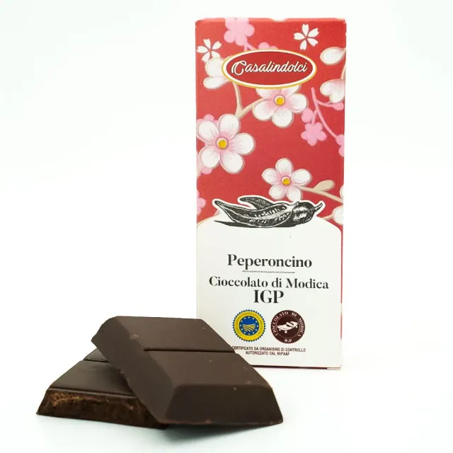 Casalindolci Modica Peperoncino tavoletta fondente piccante