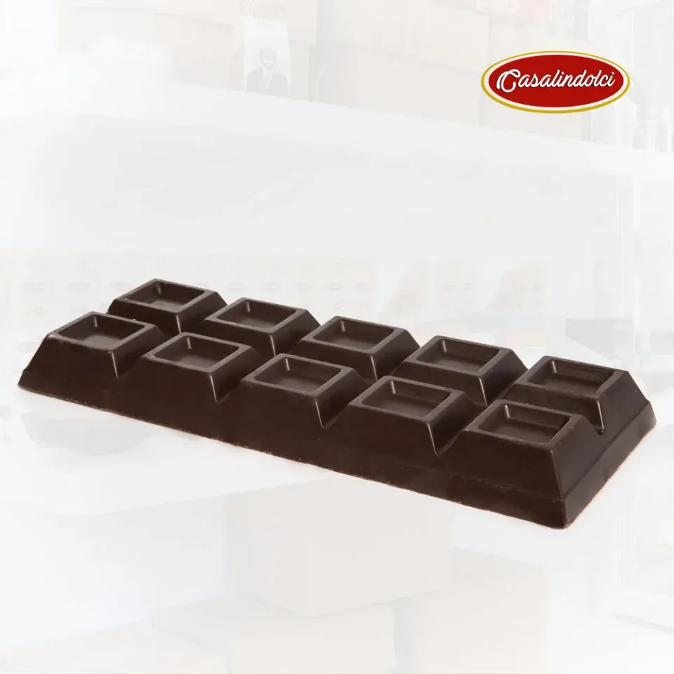 Casalindolci Blocco Cioccolato di Modica Fondente da cucina