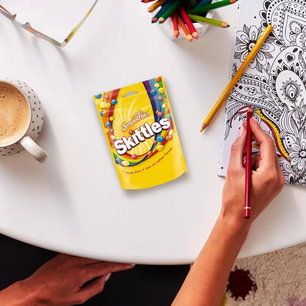 Skittles Smoothies caramelle yogurt 14x136g frutta
