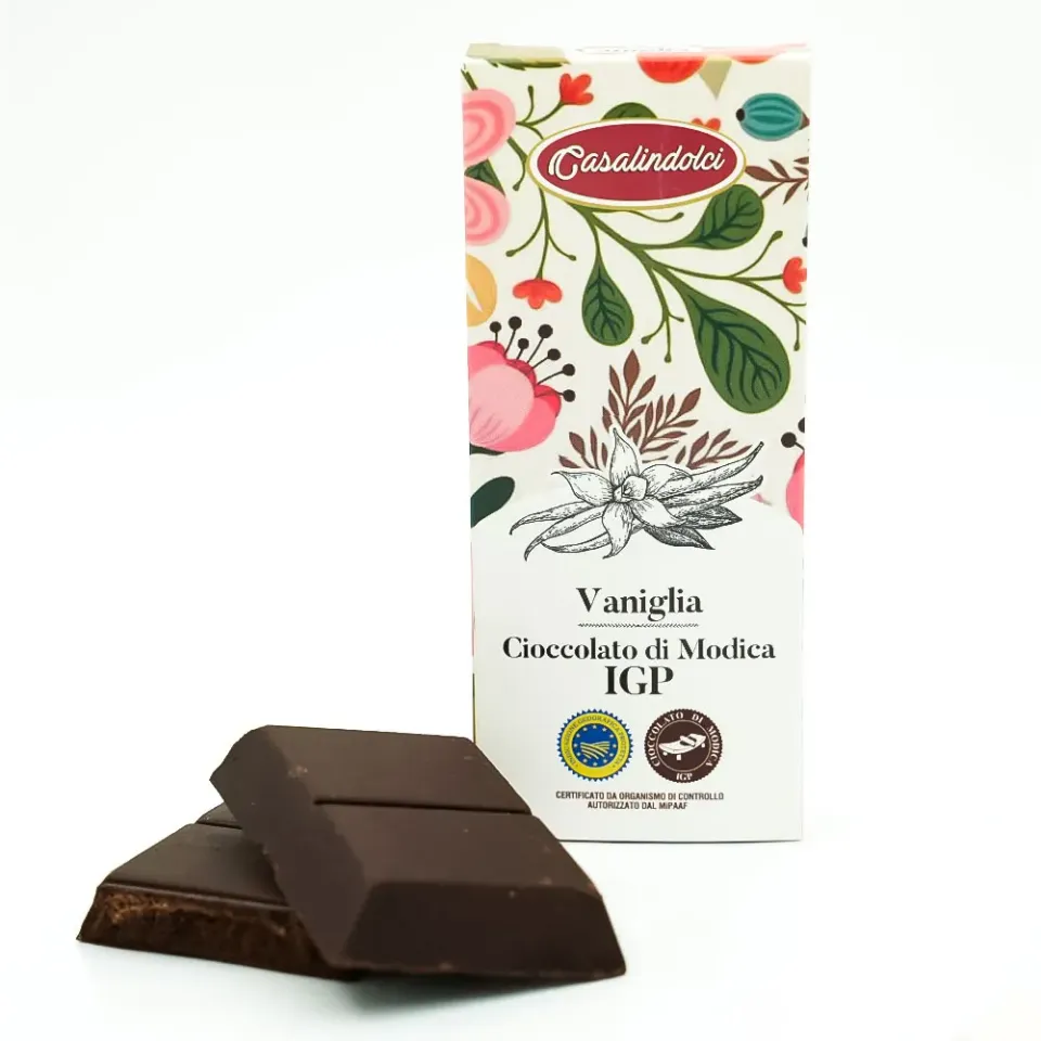 Casalindolci Cioccolato di Modica Vaniglia tavoletta 52%