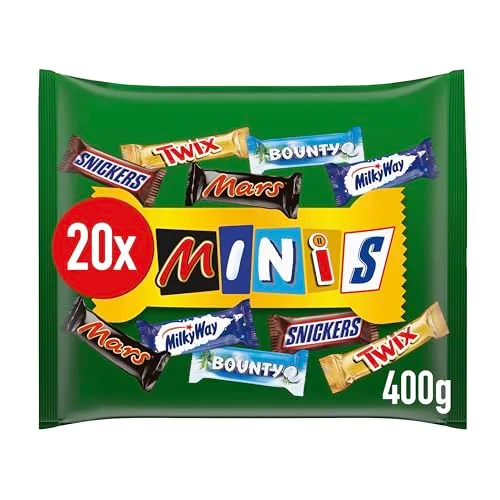 Mars Mixed Minis cioccolatini assortiti 400g al latte