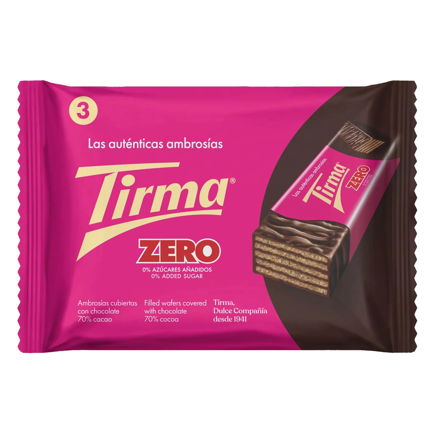 Tirma Mini Wafer cioccolato al latte 16 pezzi 216g