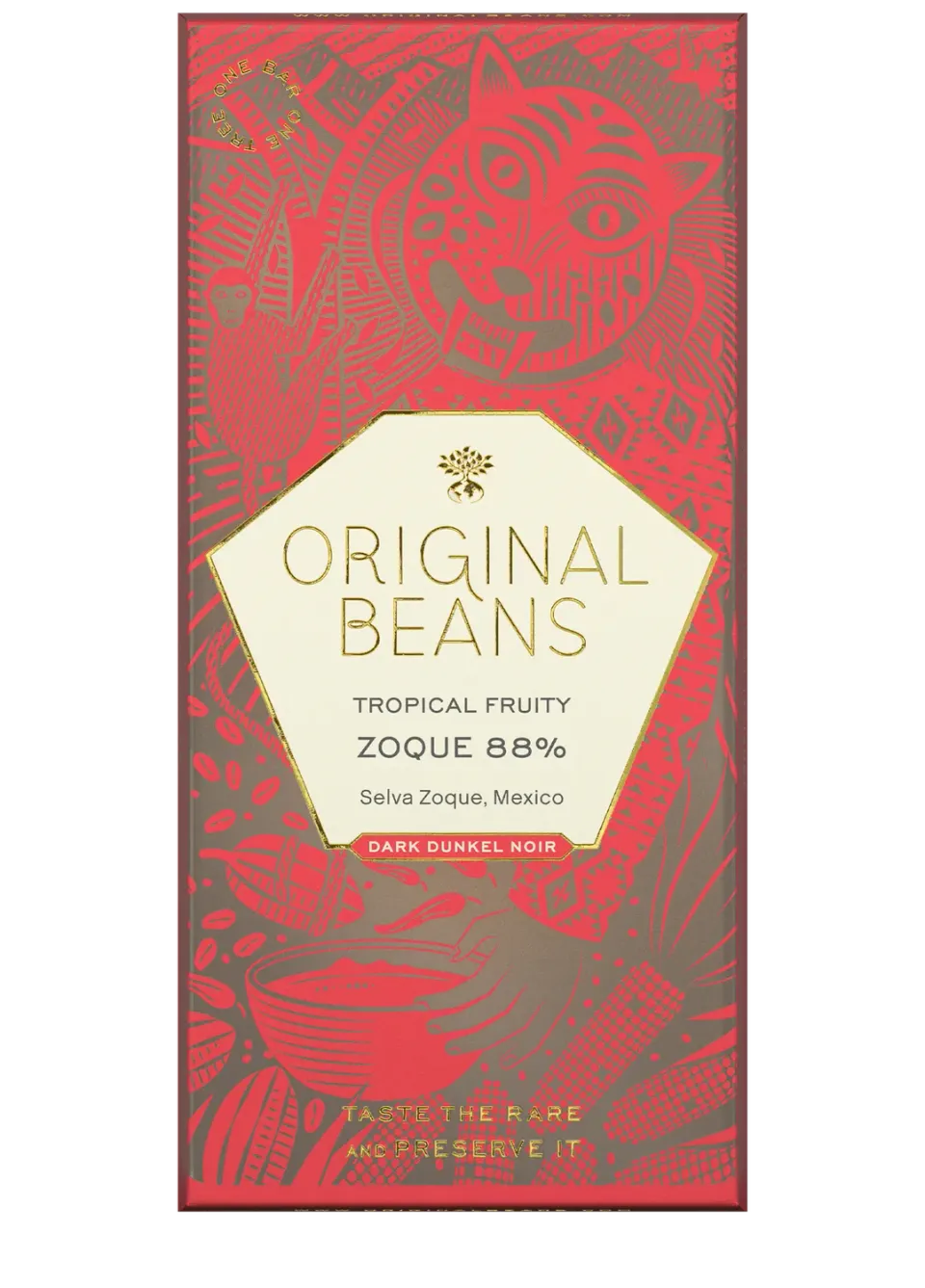 Original Beans Zoque 88% tavoletta fondente extra fondente vegana