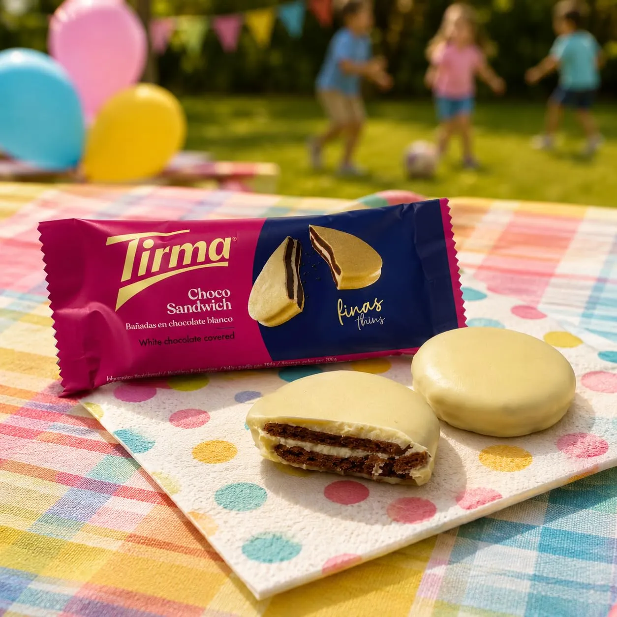 Tirma Sandwich biscotti cioccolato bianco 218 g