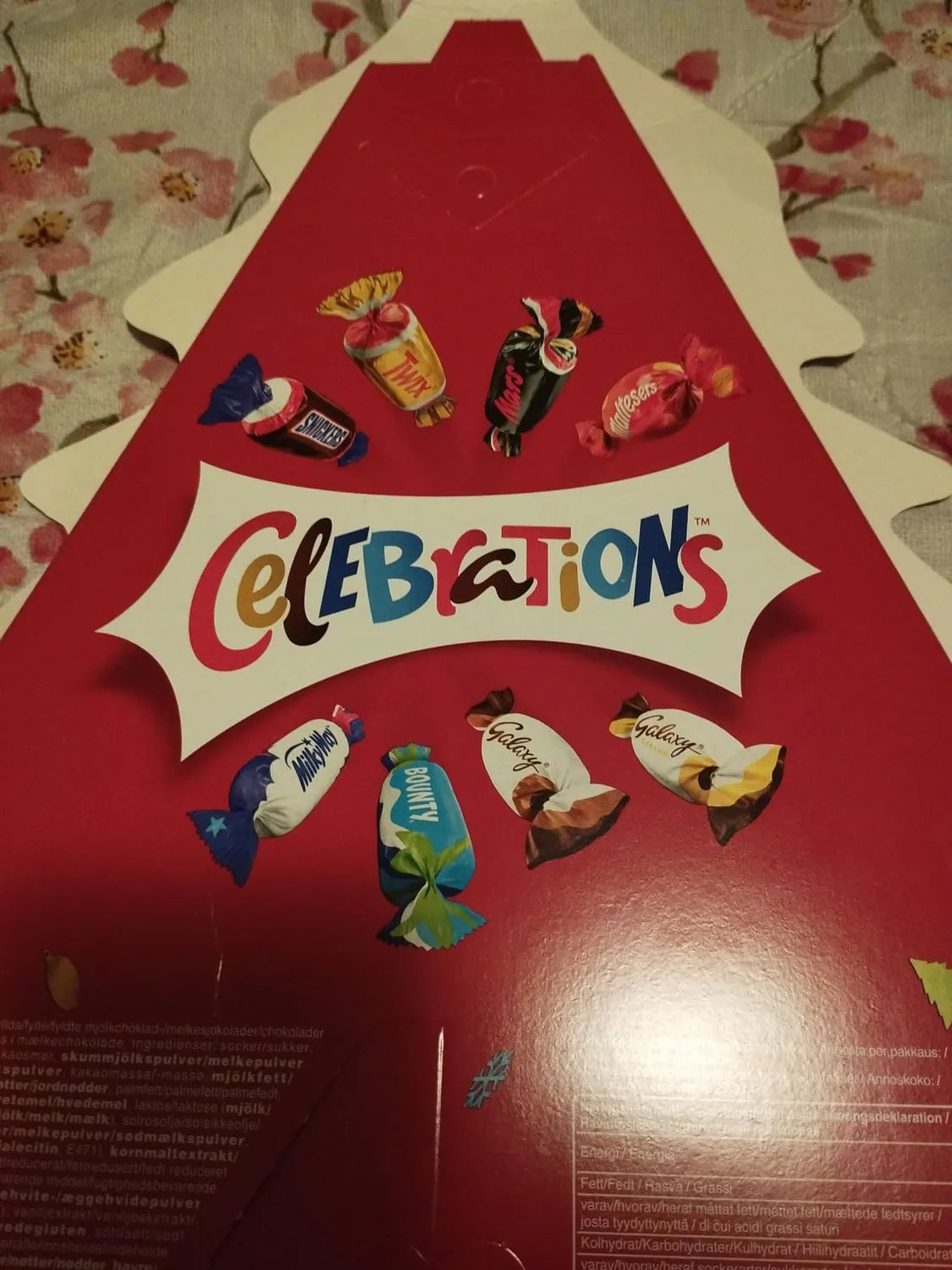 Mars Celebrations Calendario Avvento Cioccolato 215 g