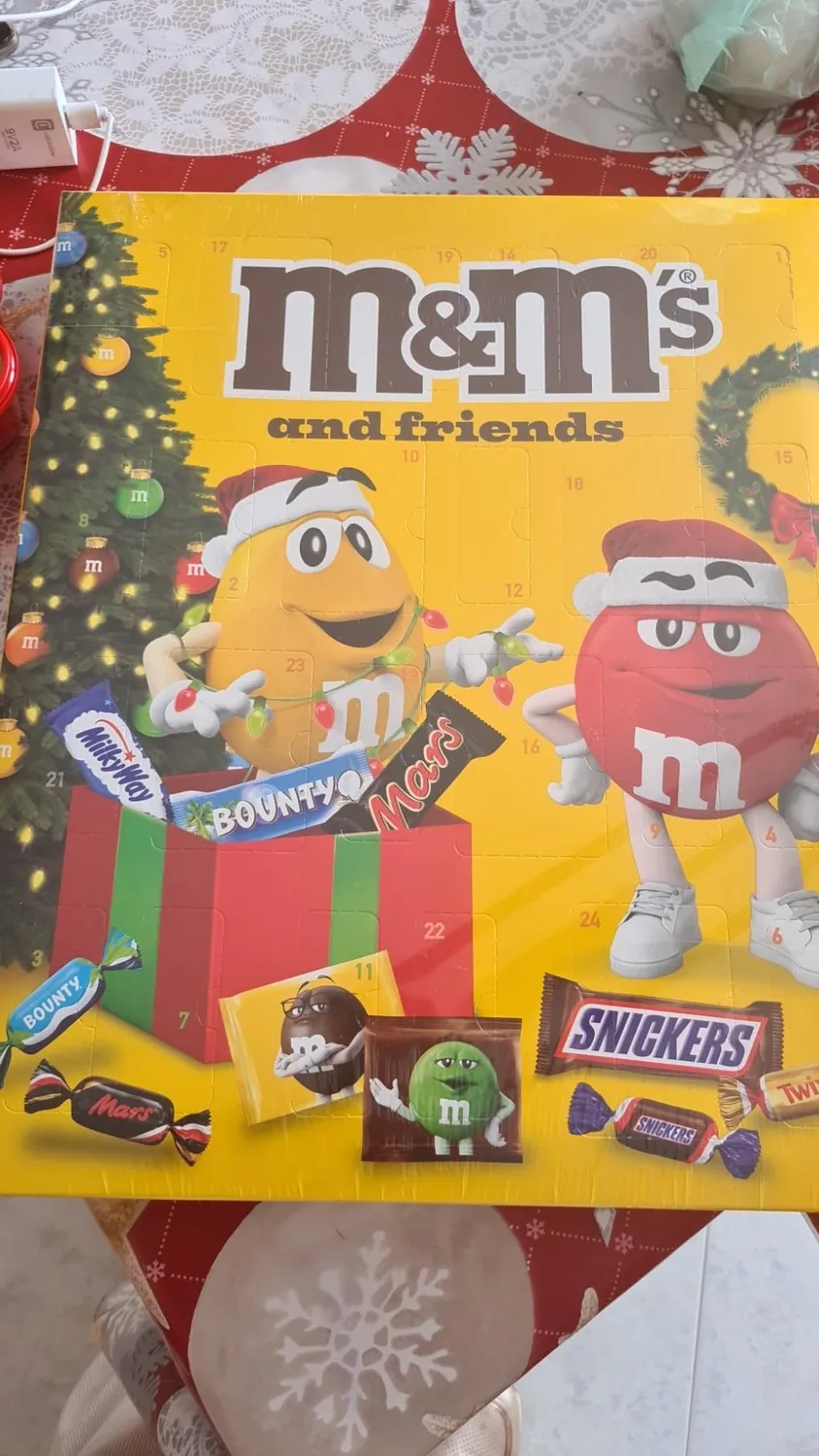 Mars M&M's & Friends Calendario Avvento 2025 2x361g misto