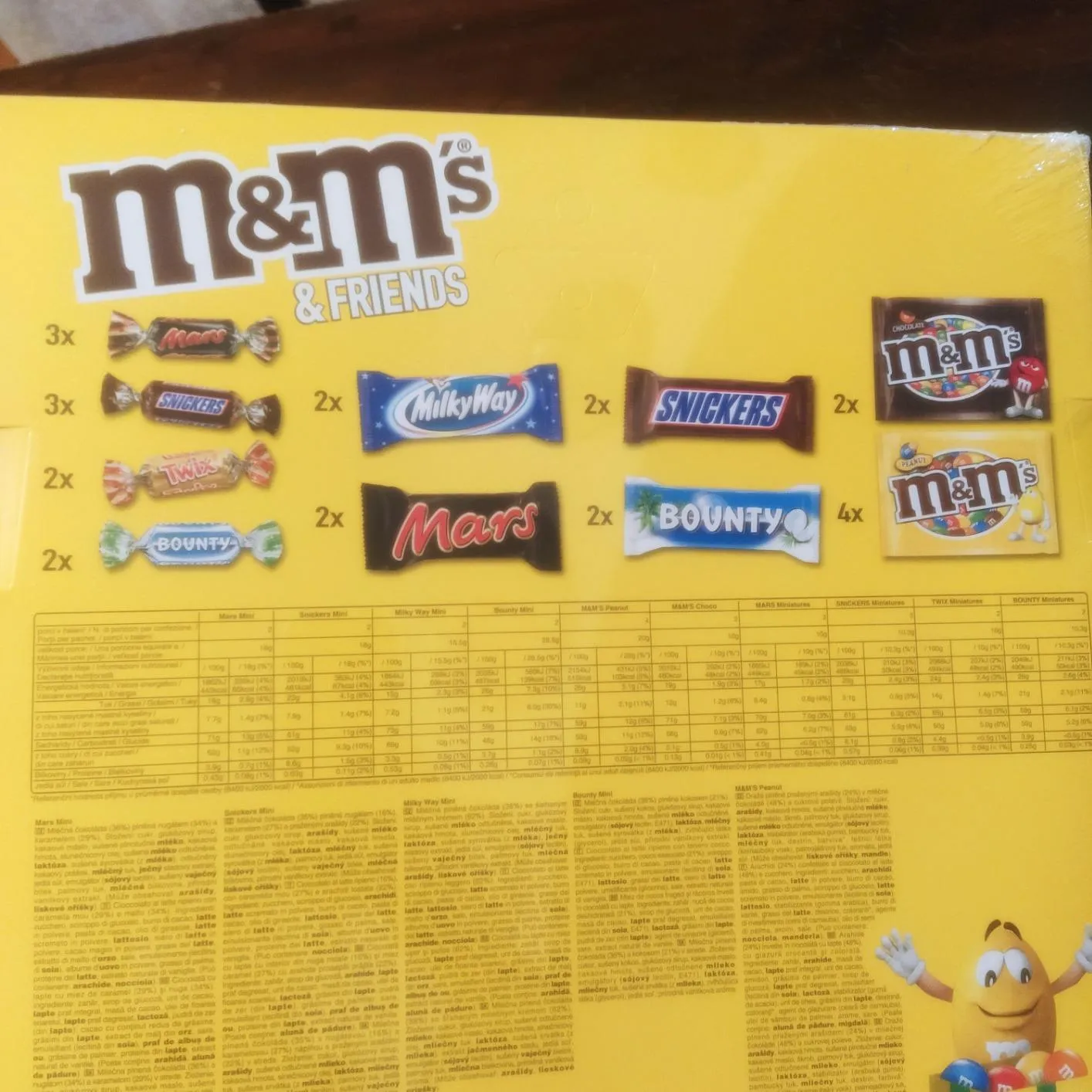 Mars M&M's & Friends Calendario Avvento 2025 2x361g misto