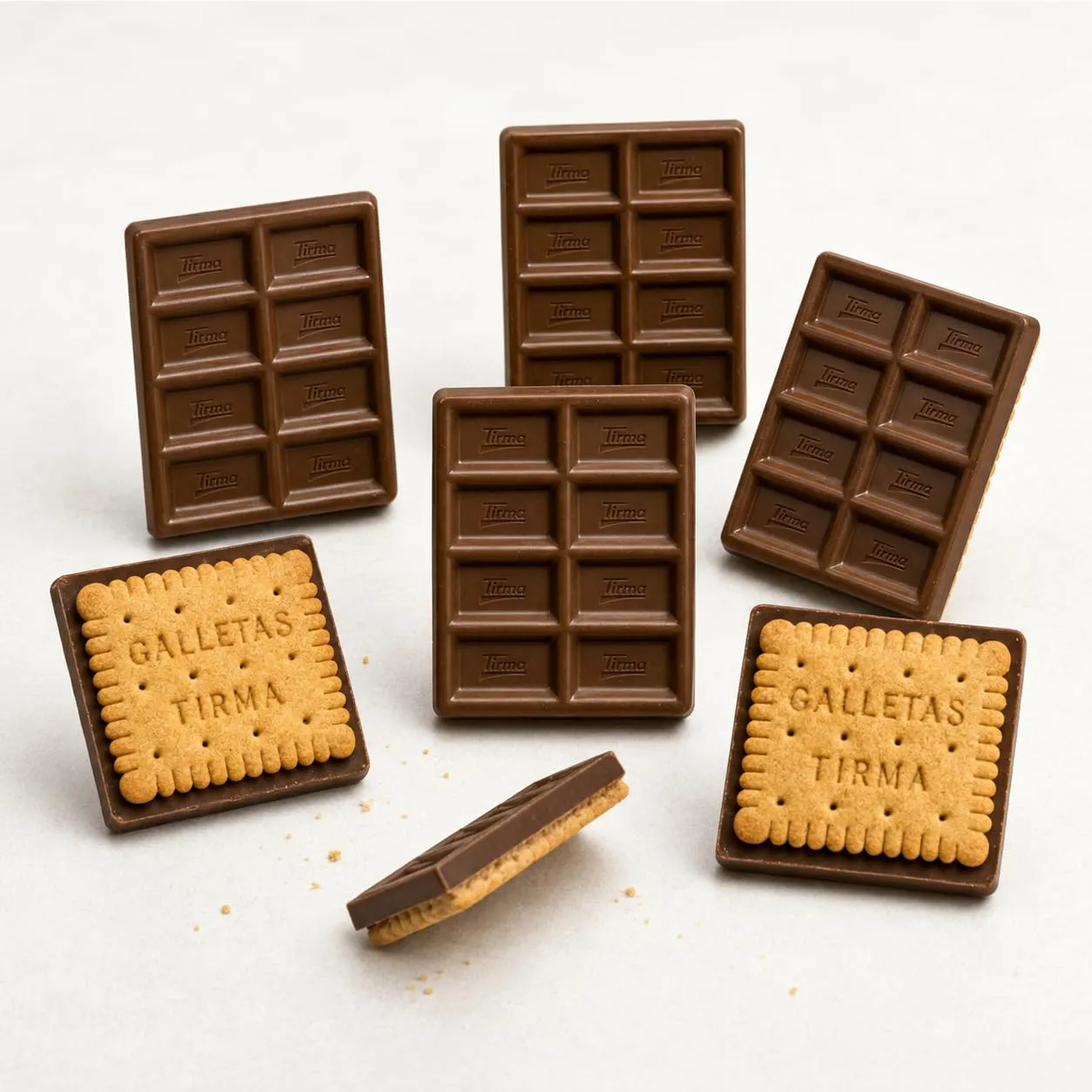 Tirma ChocoGalletas biscotti cioccolato al latte 160 g