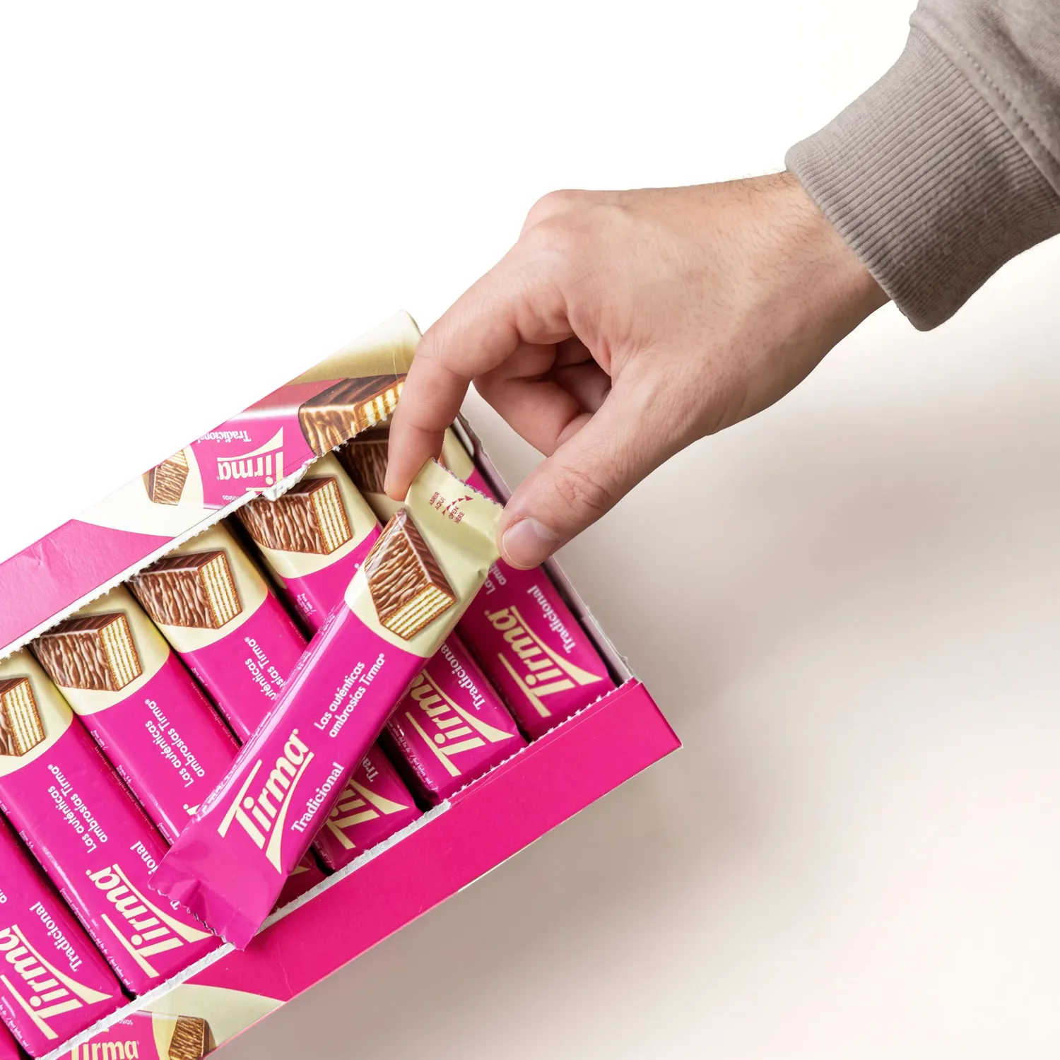 Tirma Wafer cioccolato al latte 35 barrette 752,5g