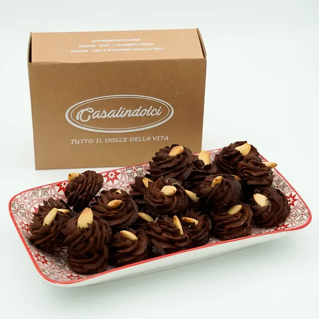 Casalindolci Carruba biscotti mandorle arancia