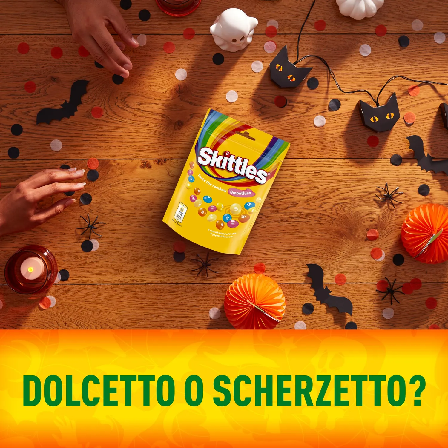 Skittles Smoothies caramelle yogurt 14x136g frutta