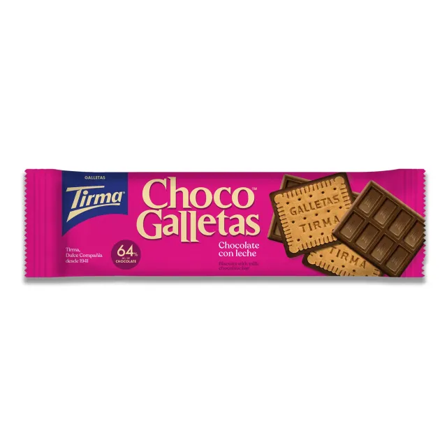 Tirma ChocoGalletas biscotti cioccolato al latte 160 g