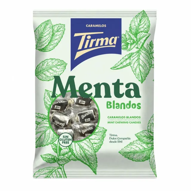 Tirma caramelle morbide 125g alla menta senza glutine
