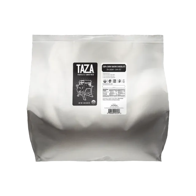 Taza 100% cioccolato da forno 3 kg extra amaro