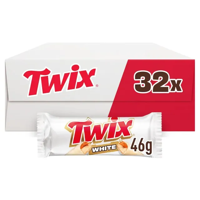 Mars Twix White barretta 46g al cioccolato bianco