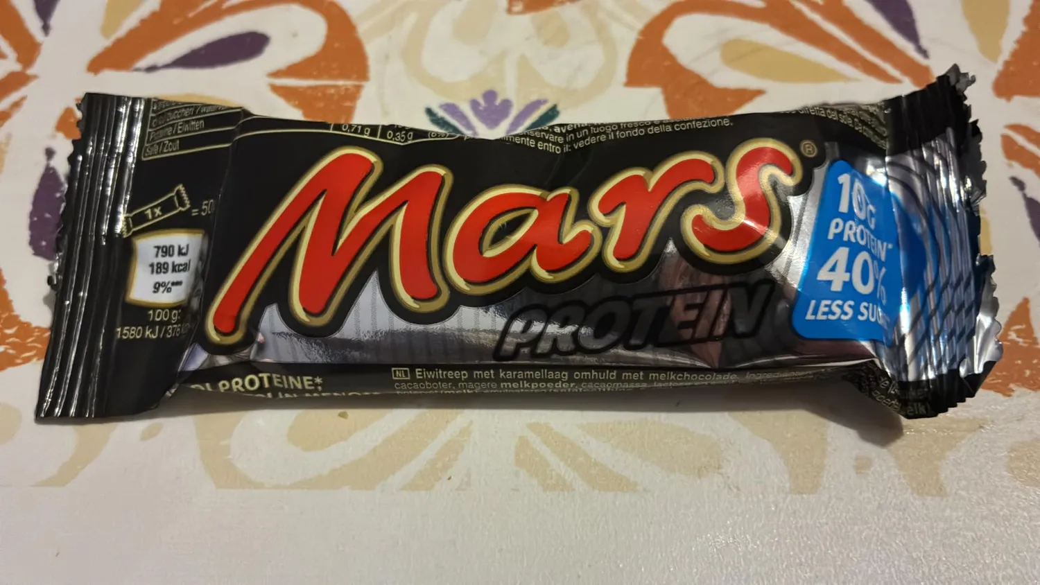 Mars barretta proteica 18x50g caramello torrone cioccolato