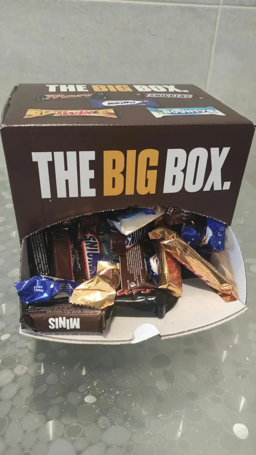 Mars Mixed Minis assortimento cioccolato 100 barrette 1900 g