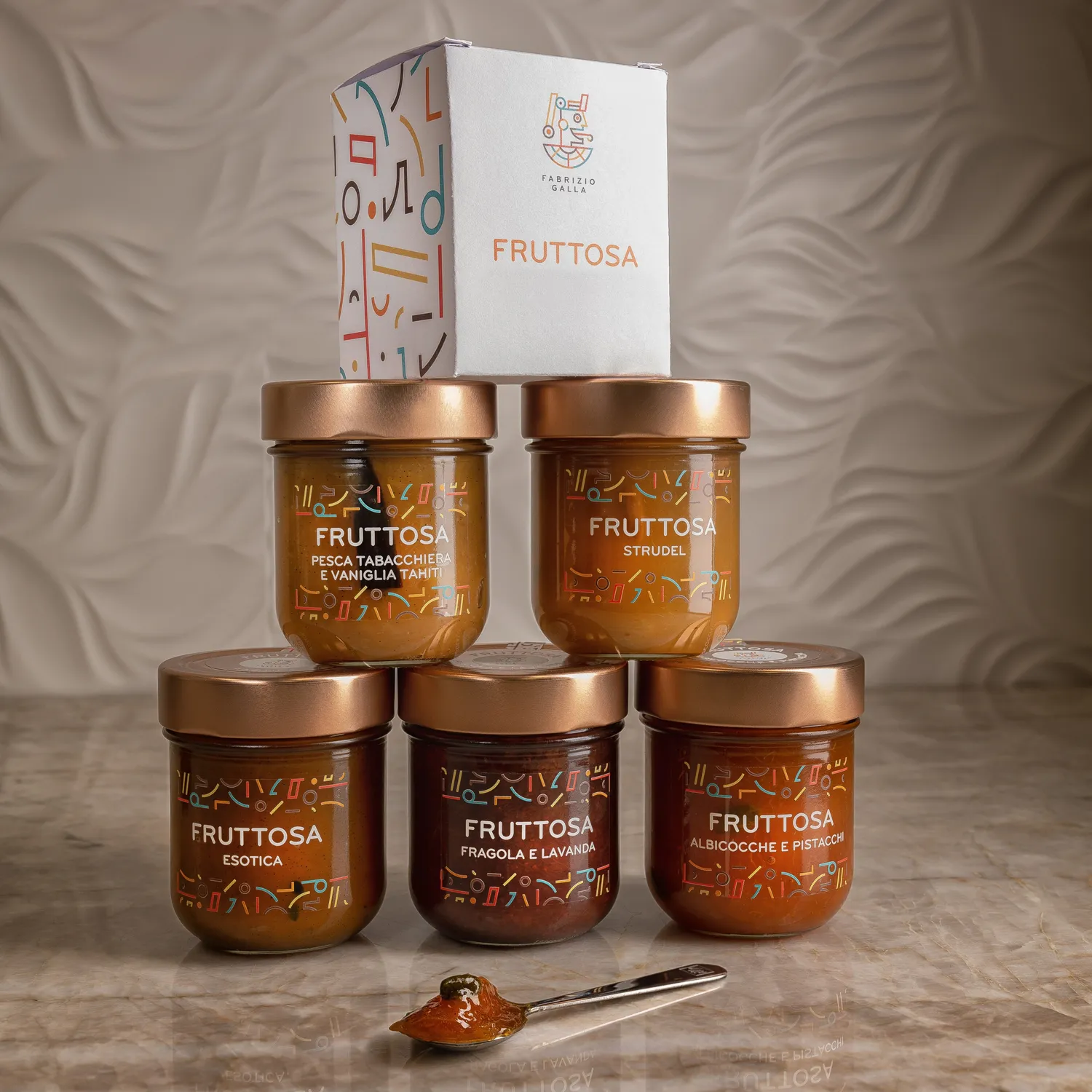 Fabrizio Galla Fruttosa albicocche tor 200 g pistacchi