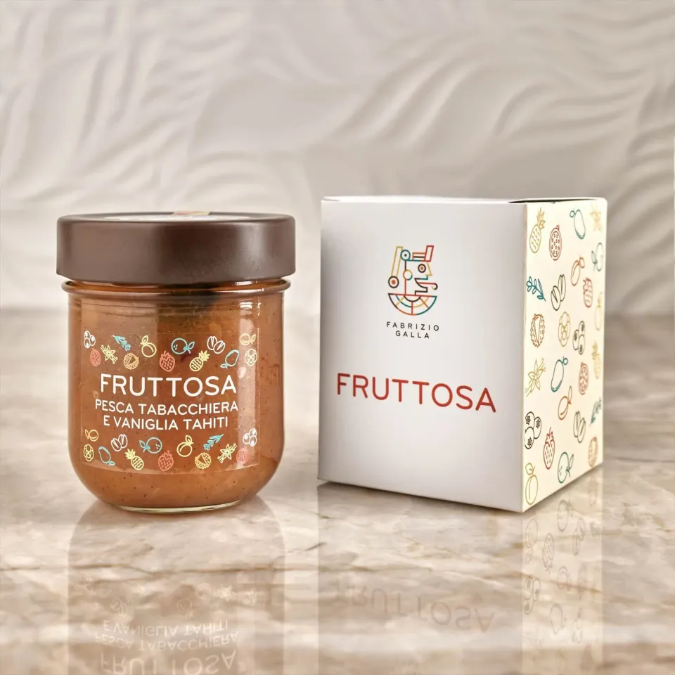 Fabrizio Galla Fruttosa pesche tabacchiere tor 200 g vaniglia