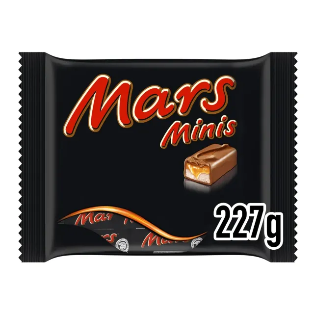 Mars Minis barrette cioccolato caramello nougat 227g